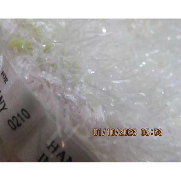 PLEASANT COMPANY AMERICAN GIRL DOLL COAT EYELASH SPARKLE WHITE - Picture 5 of 7